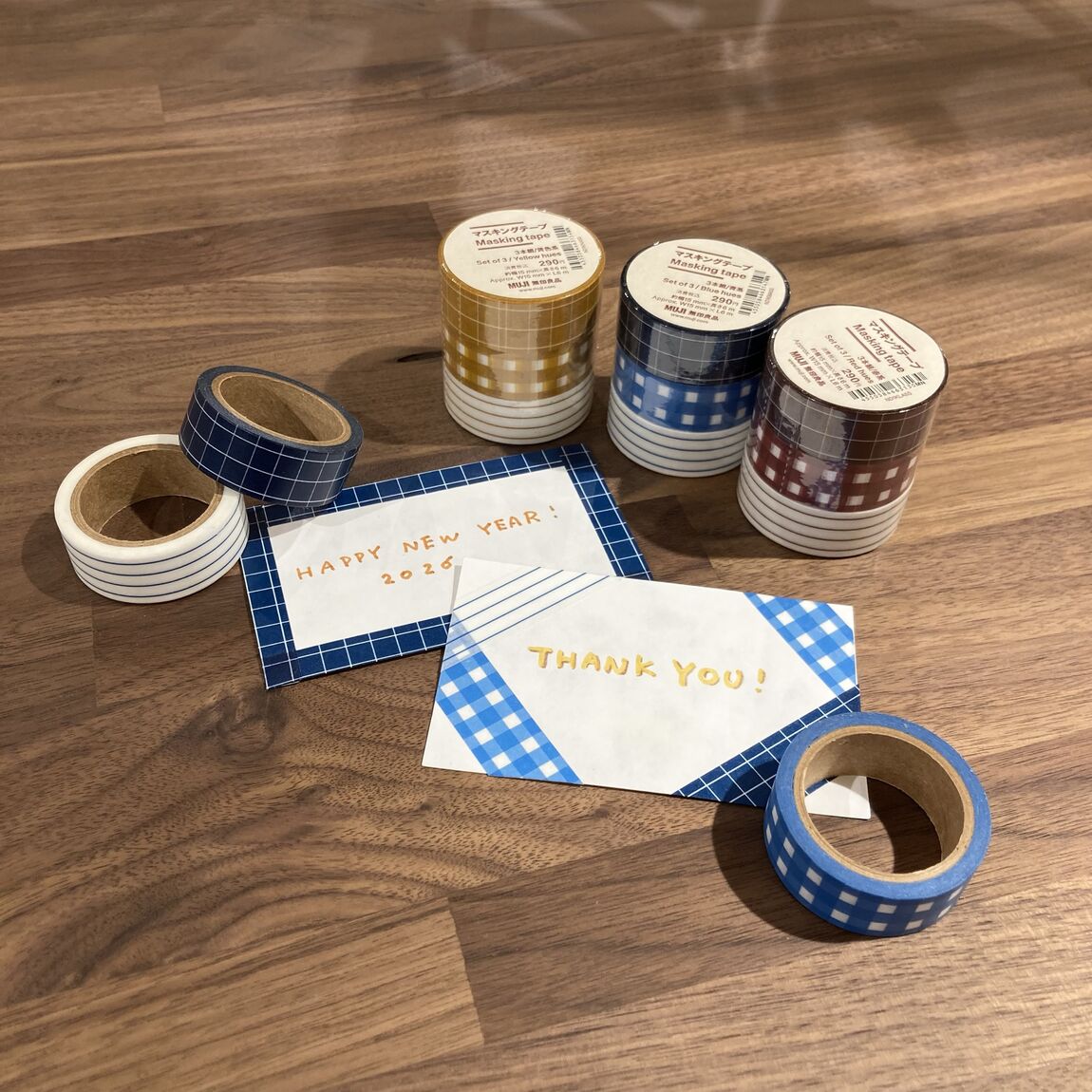 西友荻窪】マスキングテープ柄入り3本組のご紹介｜ 無印良品